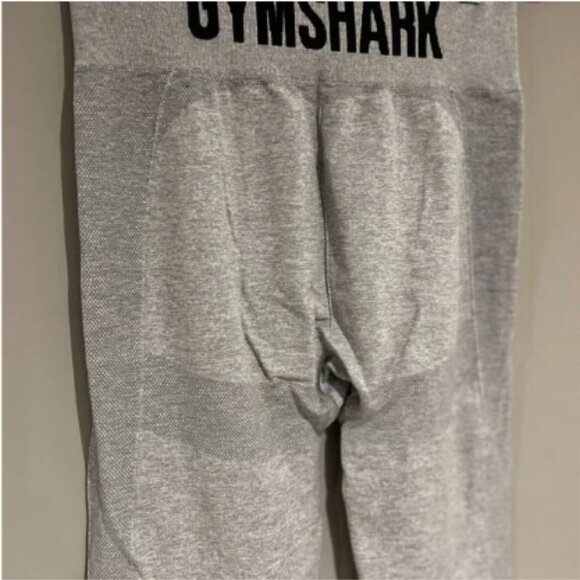 Gymshark Iconic Vital Seamless HighRise Lifting Leggings - Small in Heather Grey - Picture 3 of 6